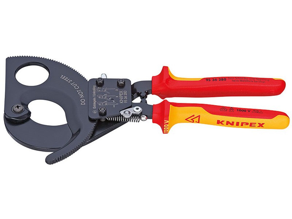 Insulated Ratchet Cable Cutters