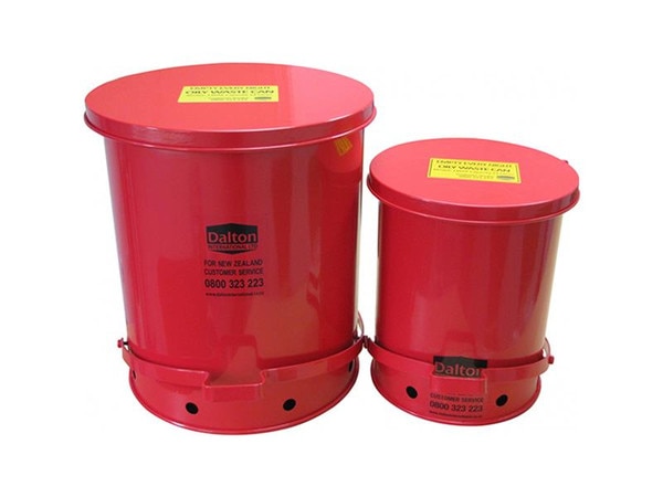 Solvent Rags Container Oily Rag Waste Cans
