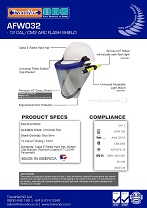 AFW032 Arc Flash Shield