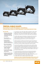 Trefoil Cable Clamps